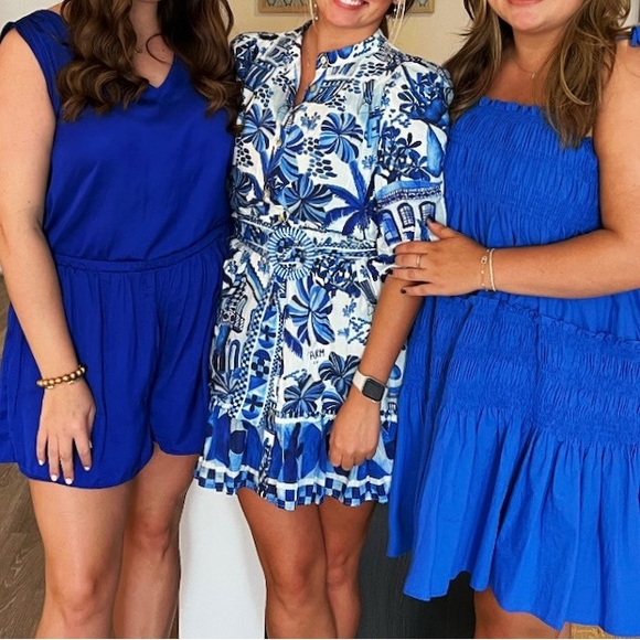 Farm Rio Belted Mini Dress - Picture 6 of 6